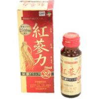 紅参力 紅参ドリンク32　50mL | くすりのチャンピオン