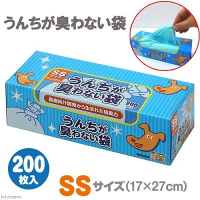 うんちが臭わない袋 消臭袋 Sサイズ 200枚 6セット 1200枚 BOS うんちが臭わない袋 ss 200枚のおすすめ人気商品一覧 通販 - Yahoo