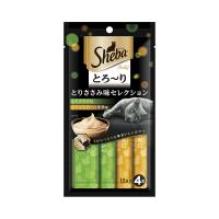 シーバ　とろ〜り　メルティ　とりささみ味セレクション　１２ｇ×４Ｐ　２袋入り　キャットフード | チャーム charm ヤフー店