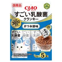 キャットフード　いなば　ＣＩＡＯすごい乳酸菌クランキー　かつお節味　２２ｇ×５袋 | チャーム charm ヤフー店