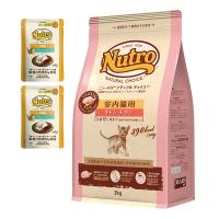 ニュートロ　子猫　ナチュラルチョイス　室内猫用　キトン　チキン　２ｋｇ＋デイリー　ディッシュ　子猫用　パウチ　２袋　おまけ付　猫 | チャーム charm ヤフー店