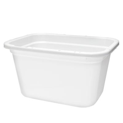 ① 角タライ24L グレー 新品と中古 8個セット 新色 天羽めだか様オリジナル 291783-1.jpg