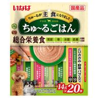 アウトレット品　いなば　ちゅ〜るごはん　とりささみ・野菜バラエティ　１４ｇ×２０本　訳あり | チャーム charm ヤフー店