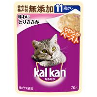 カルカン　パウチ　やわらかペースト　１１歳から　味わいとりささみ　着色料・発色剤　無添加　７０ｇ　キャットフード | チャーム charm ヤフー店