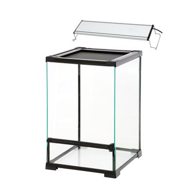 【新品】 爬虫類・両生類・昆虫用 ガラス飼育ケージ　50×30×20cm Amazon | 爬虫類 ケージ グラステラリウム 飼育ケース 大 昆虫