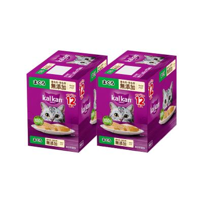 kalkan カルカン キャットフード ウェットフード 8袋入×16箱 ネコエサ Amazon.co.jp: カルカン パウチ とりささみ まぐろ入り