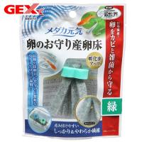 ＧＥＸ　メダカ元気　卵のお守り産卵床　緑 | チャーム charm ヤフー店