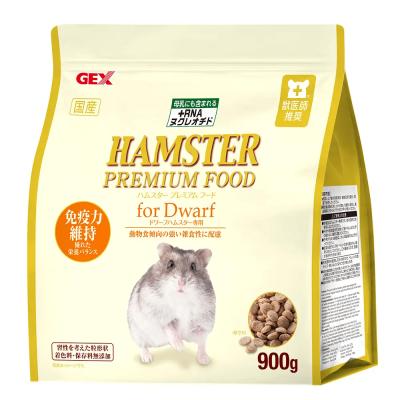 GEX ハムスタープレミアムフード ドワーフ専用 900g : チャーム
