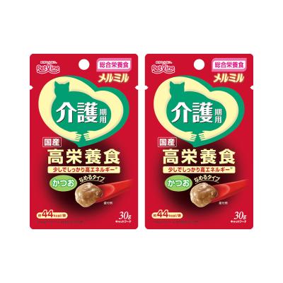 キャネット ペットライン キャネット メルミル 介護期用 かつお 30g