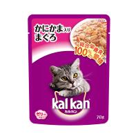 カルカン　パウチ　ジューシーゼリー仕立て　かにかま入りまぐろ　成猫用　７０ｇ　キャットフード　カルカン | チャーム charm ヤフー店