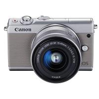 Canon ミラーレス一眼カメラ EOS M100 EF-M15-45 IS STM レンズキット(グレー) EOSM100GY1545IS | chanku store