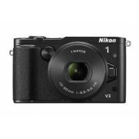 Nikon ミラーレス一眼Nikon 1 V3 標準パワーズームレンズキット ブラック N1V3HPLKBK | chanku store