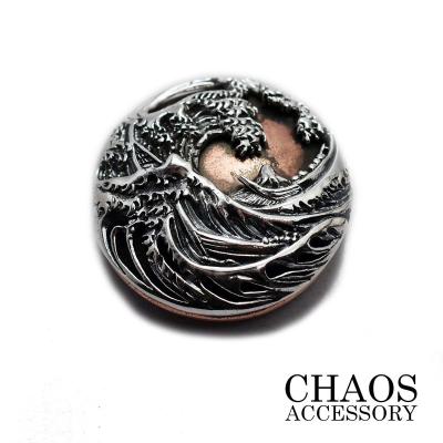 ターコイズコンチョベルト　chaosで購入 楽天市場】ブラスパーツ 真鍮製 コンチョ 19-20mm Sサイズ