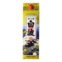 お酒 焼酎 薩摩酒造 さつま 白波パック 25° 1800ml | チャップリンYahoo!店