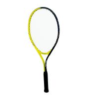 CALFLEX カルフレックス　硬式　ジュニア用　テニスラケット　専用ケース付　ブラック×イエロー　CAL-26(代引・同梱不可) | あっとらいふ ヤフー店