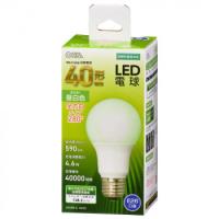 OHM LED電球 A形 E26 40形相当 全方向 昼白色 LDA5N-G AG52(代引・同梱不可) | あっとらいふ ヤフー店