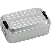 お弁当箱 600ml  アルミ ふわっとタイトランチボックス 学生 大人 通勤 通学 男性 男の子 シルバー スケーター | キューティーショップヤフー店