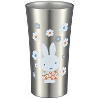 ミッフィー ステンレス タンブラー 400ml 保温 保冷 miffy モノトーン スケーター | キューティーショップヤフー店