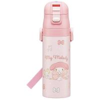 マイメロディ 水筒 470ml マグボトル 保冷 超軽量 直飲み ワンプッシュ ビッグリボン 子供 子ども キッズ キャラクター スケーター | キューティーショップヤフー店