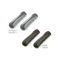 OGK技研 『AG-021_LL/gry』AG-021 グリップ ロングロング ダークグレーライトグレー | ちゃりんこ王国 Yahoo!店