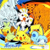 Pokemon（ポケモン） ハンカチ ソード＆シールド ポケットモンスター