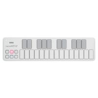 KORG 定番 USB MIDIキーボード nanoKEY2 WH ホワイト 音楽制作 DTM コンパクト設計で持ち運びに最適 すぐに始められるソフト | ちぇりーぺ