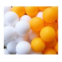 卓球ボール ピンポン玉 プラスチックボール 収納袋付き レジャー用 ホワイト ロゴ無し (06 レジャー用 ホワイト 200個) | ちぇりーぺ