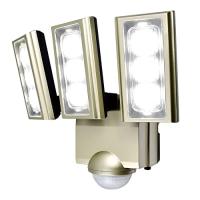 エルパ (ELPA) コンセント式 センサーライト 3灯 (白色LED/防水仕様) 屋外 センサーライト 足元 (ESL-ST1203AC) | ちぇりーぺ