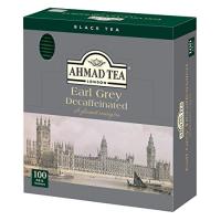 AHMAD TEA ( アーマッドティー ) デカフェ アールグレイ ティーバッグ 100袋入り [ カフェインレス タイプ 個包装 ] | ケルビムショップ