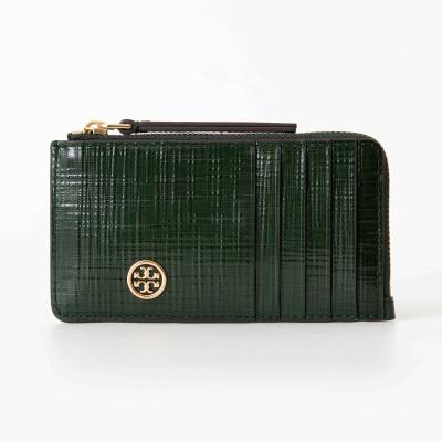 Tory Burch ダークグリーン 名刺入れ トリーバーチ/3つ折り財布/ダークグリーンの買取実績【ブラン