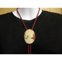 天然石 江戸打ち紐 カメオループタイ :200720669:天然石・アクセサリー 天然石 江戸打ち紐 カメオループタイ :200720669:天然石・アクセサリー