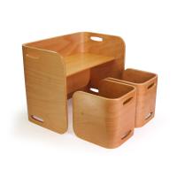 HOPPL ホップル コロコロチェア＆デスク3点セット  ナチュラル 出産祝い 誕生日 子供 椅子 机[送料無料] | 子供の部屋 Chica Chico