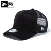 ニューエラ メッシュキャップ NEWERA 9FORTY A-Frame 無地 ブラック | CHIKI CHIKI ヤフー店