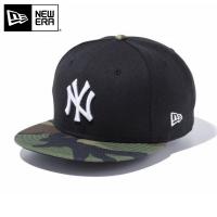 NEWERA ニューエラ キャップ 9FIFTY スナップバック NY Yankees ヤンキース カモバイザー 13562089 | CHIKI CHIKI ヤフー店