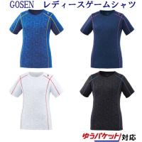 ゴーセン　レディースゲームシャツ　T2007　2020SS　バドミントン　テニス　ソフトテニス　ゆうパケット(メール便)対応 クリアランス | チトセスポーツ