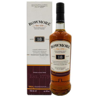 新品未開栓ボウモア BOWMORE 18年 シングルモルトウイスキー 700ml Amazon.co.jp: ボウモア 18年 700ml 43度 [正規品] : 食品・飲料