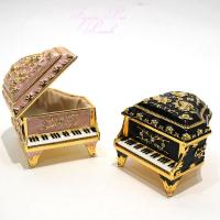 送料無料 アンチモニー  ピアノ 宝石箱 オルゴール インテリア プレゼント ギフト 贈り物 母の日 クリスマス ホワイトデー | choice-select