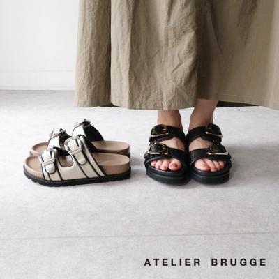 JOURNAL STANDARD アトリエブルージュ 最終セール‼️ atelier brugge/アトリエブルージュ】 Shirring Slingback