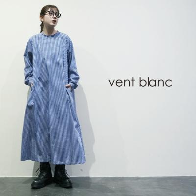 vent blanc ヴァンブラン タックフレアワンピース vent blanc ヴァンブラン タックフレアワンピース