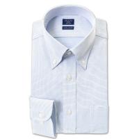 CHOYA SHIRT FACTORY メンズ長袖 形態安定ワイシャツ CFD535-250 ブルー | CHOYA シャツ