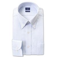 CHOYA SHIRT FACTORY メンズ長袖 形態安定ワイシャツ CFD535-650 ブルー | CHOYA シャツ