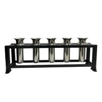 ステンレス　花筒　5本セット Amazon｜お墓用 ステンレス製花立 左右1対セット 大サイズ 石材