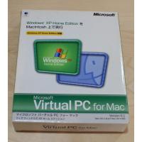 （中古）Microsoft Virtual PC for Mac Version 6.1 with Windows XP Home Edition | kiki