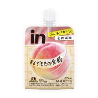 森永製菓 ｉｎゼリー  フルーツ食感＜もも＞ 150g 6袋 | 健康屋Yahoo!店