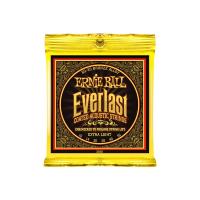 アーニーボール ERNIE BALL 2560 Everlast Coated 80/20 BRONZE ALLOY EXTRA LIGHT アコースティックギター弦 | chuya-online チューヤオンライン