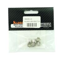 クルーソン ギターペグ ブッシュ 6個セット BUSHING SET 6.35-8.85/Nickel/HEXA KLUSON | chuya-online チューヤオンライン