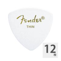 フェンダー ギターピック 12枚 セット Thin 346 Shape White Thin Fender | chuya-online チューヤオンライン