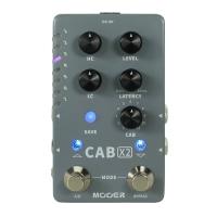 Mooer CAB X2 スピーカーシミュレーター ギターエフェクター | chuya-online チューヤオンライン