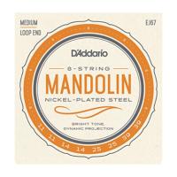 D'Addario EJ67 Nickel Mandolin Strings Medium 11-39 マンドリン弦 | chuya-online チューヤオンライン
