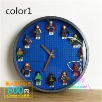 LEGOレゴ互換品 時計 アベンジャーズ マーベル キャプテンアメリカ ブロック 知育玩具 趣味 教材 組み立て 置物を置く 大人 子供 男の子 誕生日 新年 プレゼント